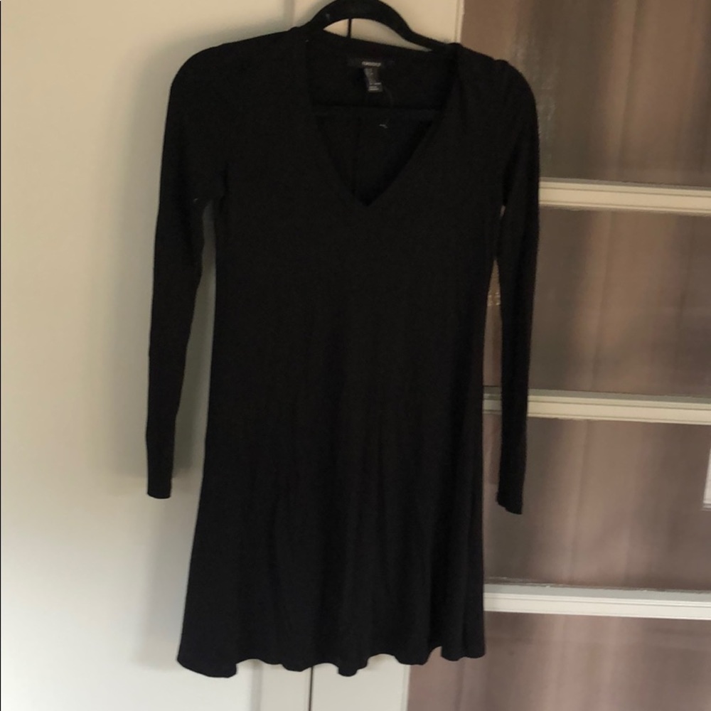 Super Slimming Forever 21 Black Fit and Flare